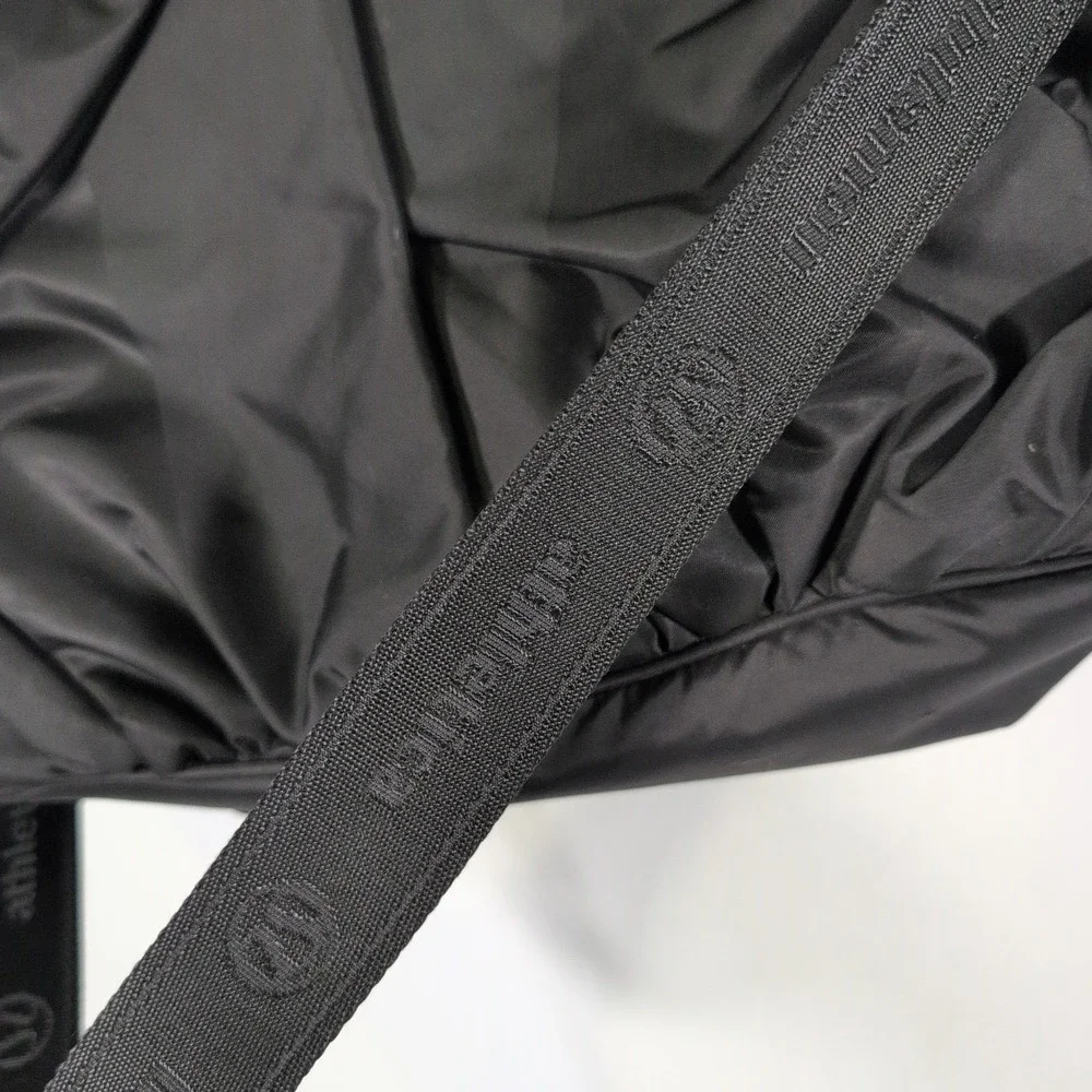 Lululemon Flow and Go Tote Bag Black Laptop School Work